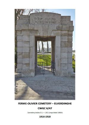 Ferme Olivier Cemetery 1914-1918 - Elverdinghe